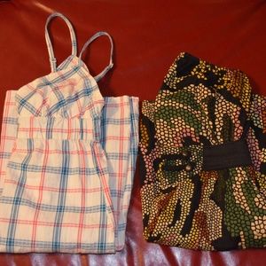 LOT OF 2 KNEE DRESS SIZE S VOLCON/BILLABONG   B01